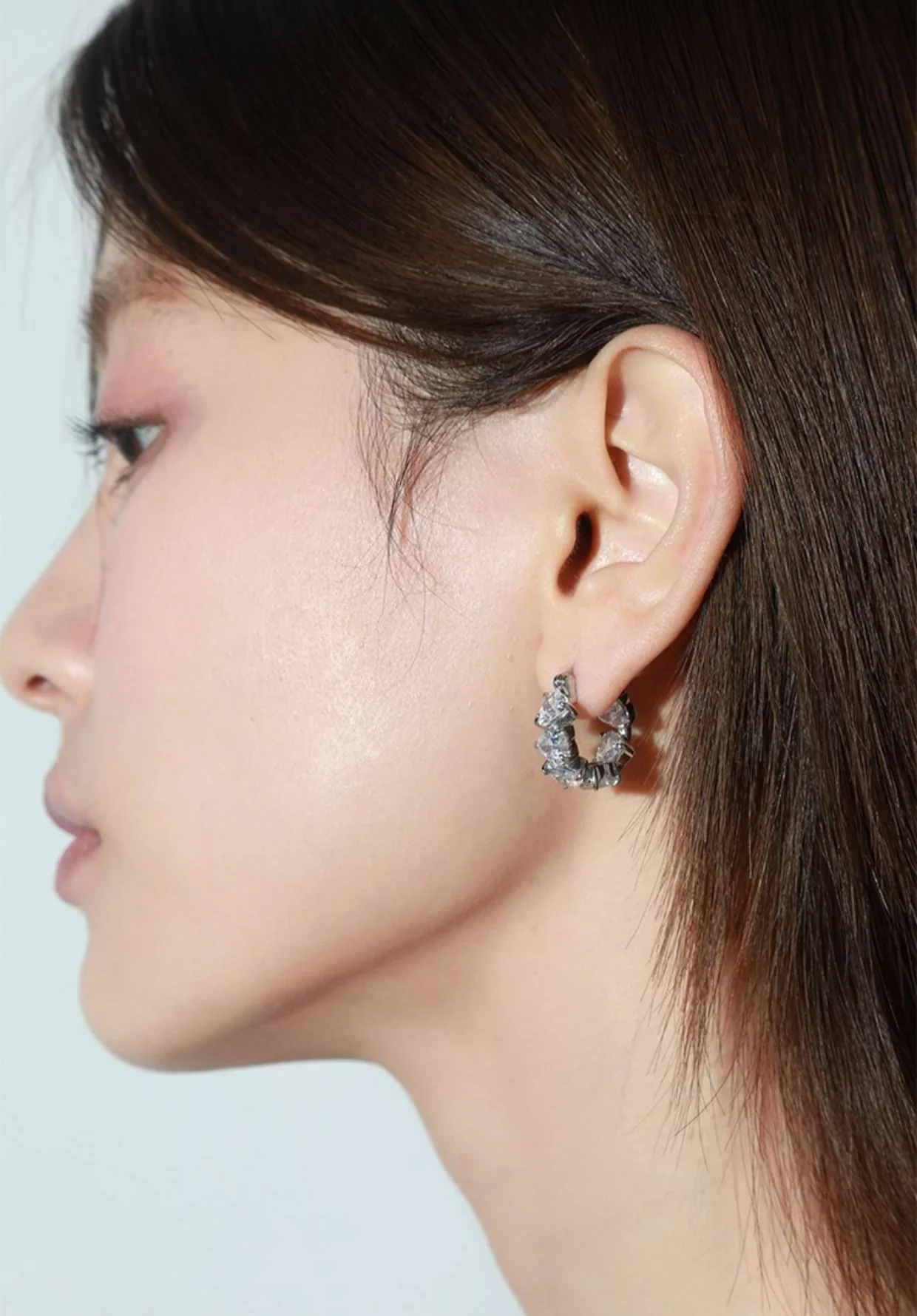 Stud Hoop Earrings - Image 6