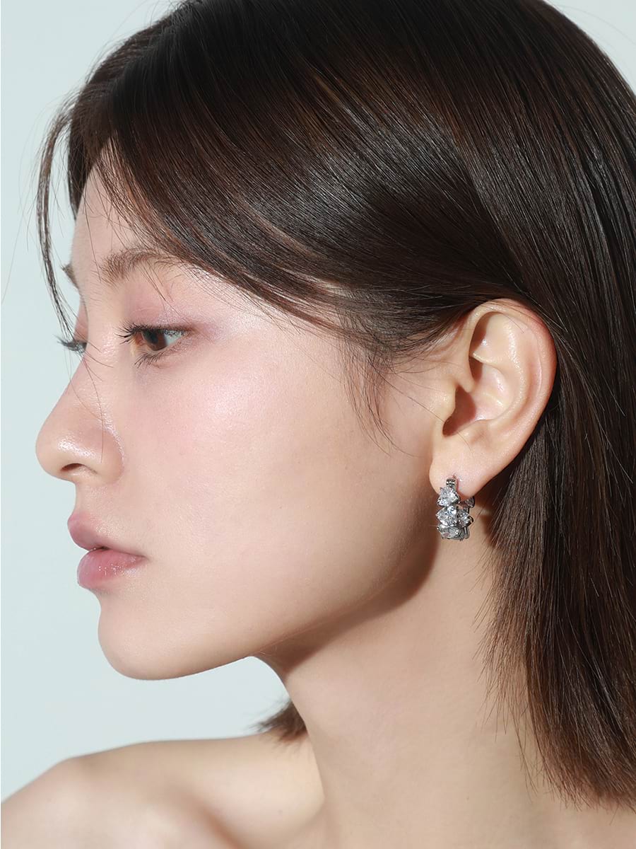 Stud Hoop Earrings - Image 7