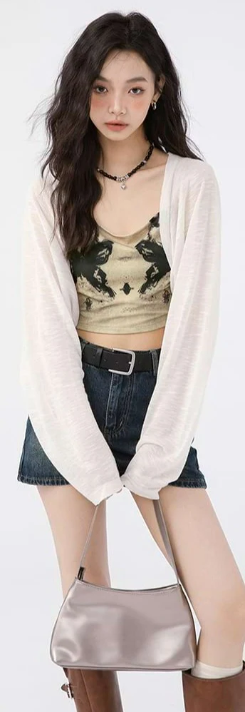 Translucent Shawl Shrug - Image 3