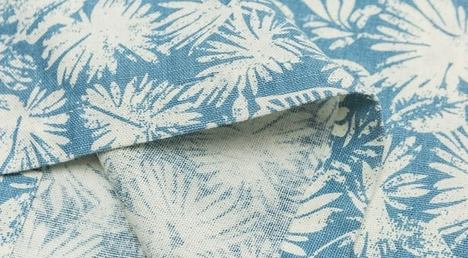 Tropical Leaf Print Short Sleeve Button-Up Shirt - Image 8