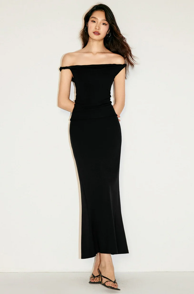 Twisted Asymmetric Collar Top - Image 11