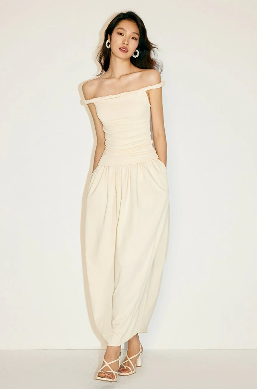 Twisted Asymmetric Collar Top - Image 7