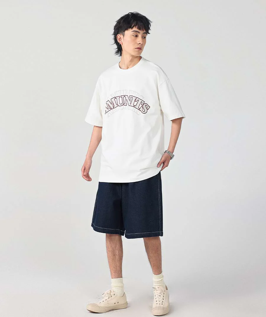 Wide Leg Denim Shorts - Image 5